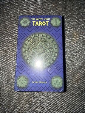 The Native Spirit Tarot Deck by Max Miternkov - Purple & Green